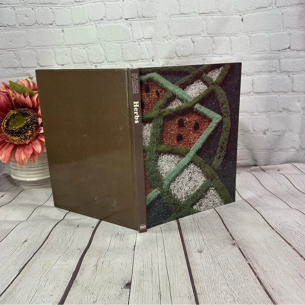 vintage 1977 time life books HERBS hardback homestead gardening